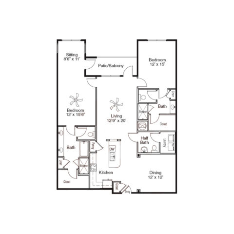 B3R Floorplan