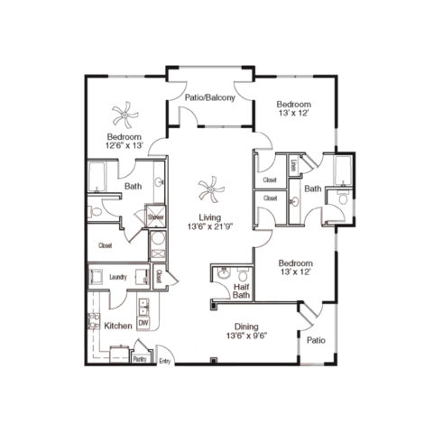 C3B Floorplan